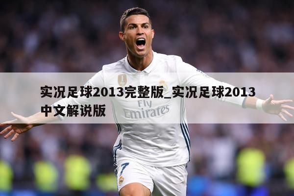 实况足球2013完整版_实况足球2013中文解说版
